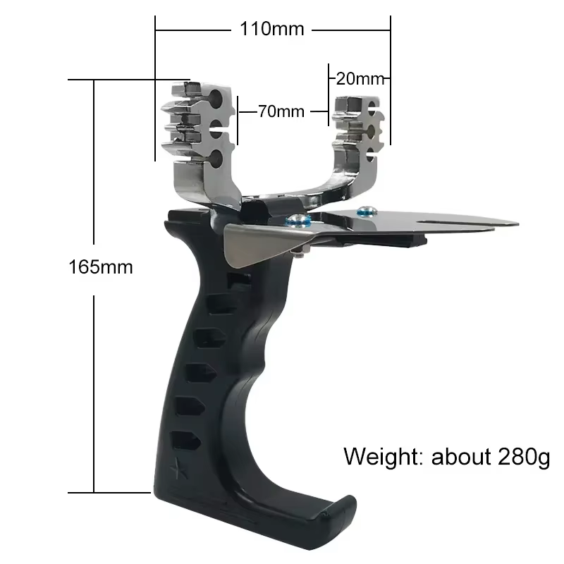 Lanzador de Dardos de Pescar con Láser - Catapulta de Metal para Caza y Pesca — imagen 5