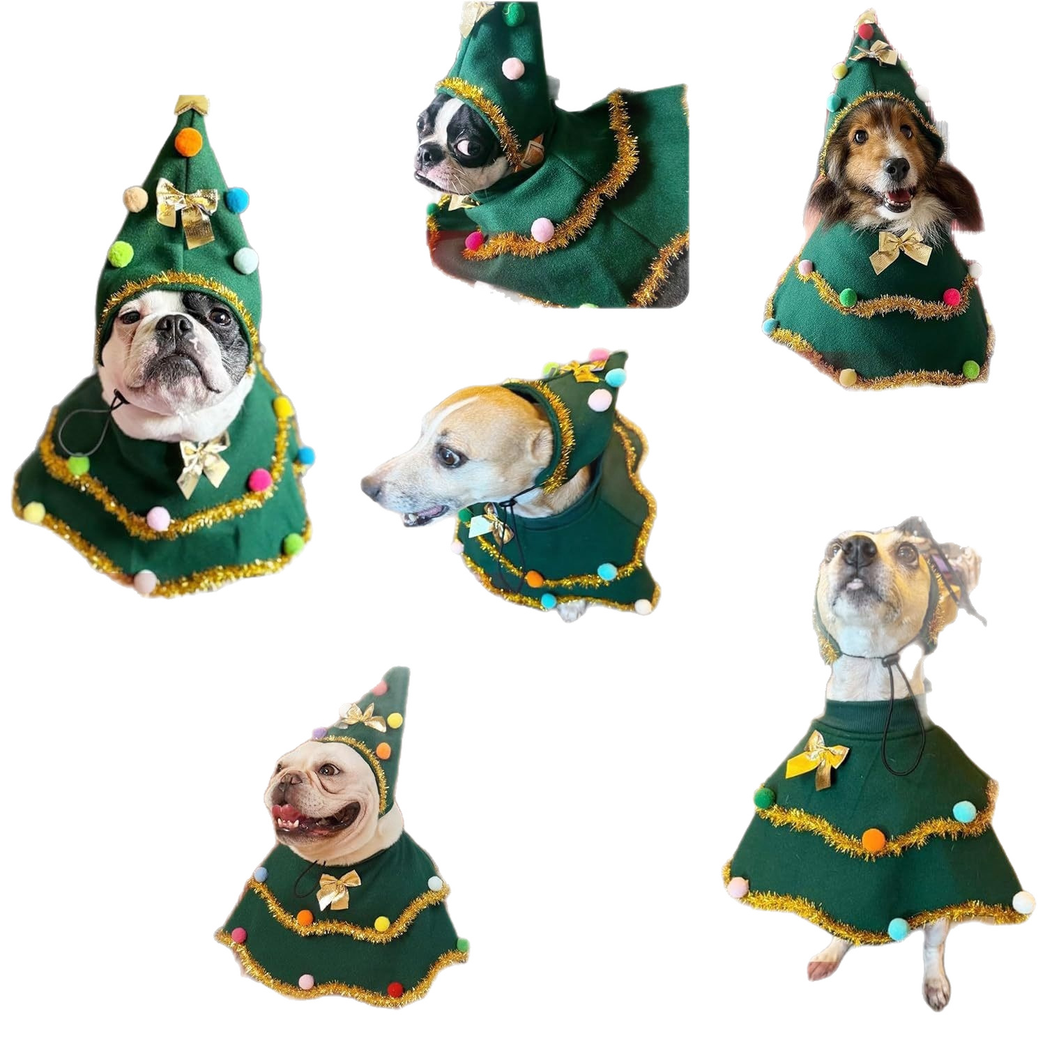 Puppy Christmas Cloak Costume Cute Cat Costume Christmas Role Playing Party — image 5