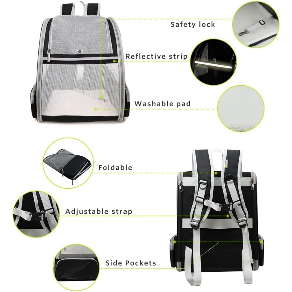 Traveler Bubble Backpack Pet Carriers For Cats And Dogs — image 6