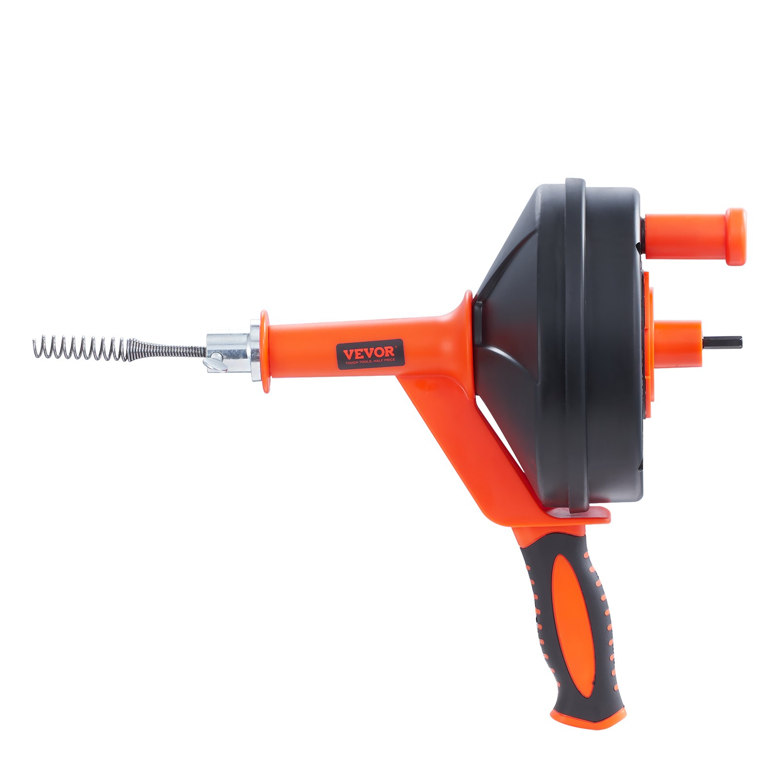Drain Auger 25Ft, Plumbing Snake With Drill Attachment, Plumbers Snake Drain Clog Remover For Kitchen Bathroom Shower Sink With Protective Hose And Gloves — image 6