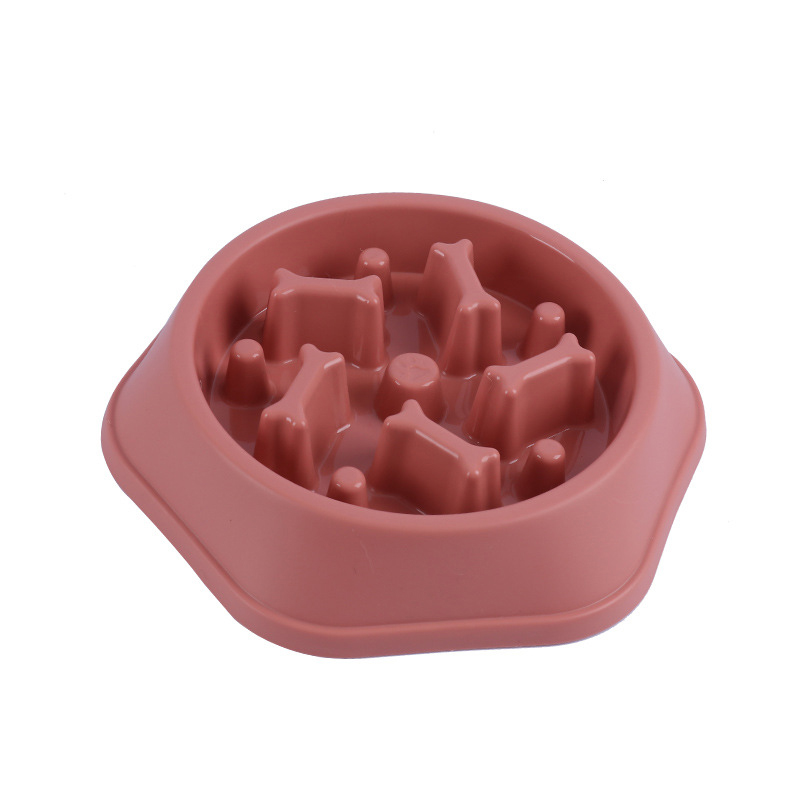 Tazón de Comida Lenta Antiahogo para Mascotas, Tazón para Perros en Forma de Hueso de Alimentación Lenta, Tazón Antiderrame — imagen 6
