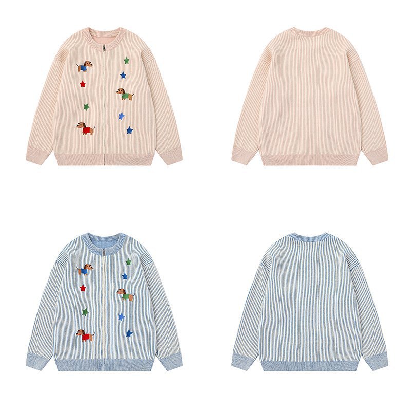 Puppy Star Embroidered Coat — image 6