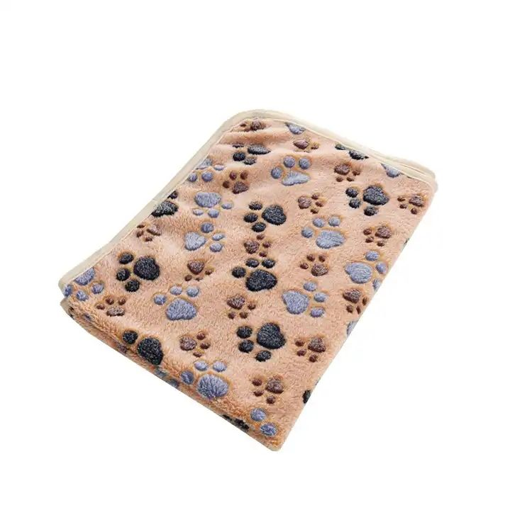 3 Pack Pet Blanket, Soft Plush Paw Print Dog Blanket Washable, Warm Fleece Cat Blanket For Large Medium Dogs, Sofa Couch Bed Cage Protector, 23 X 16 In, 30 X 20 In, 41 X 31 In, 47.2 X 39.3 In — image 13