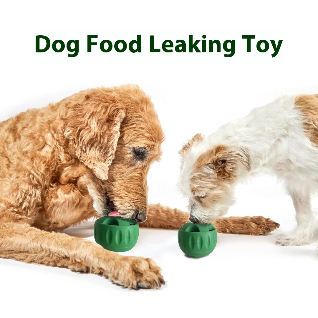 Dog Silicone Slow Tableware Molar Food Leakage Toy Pet Pets Supplies — image 1