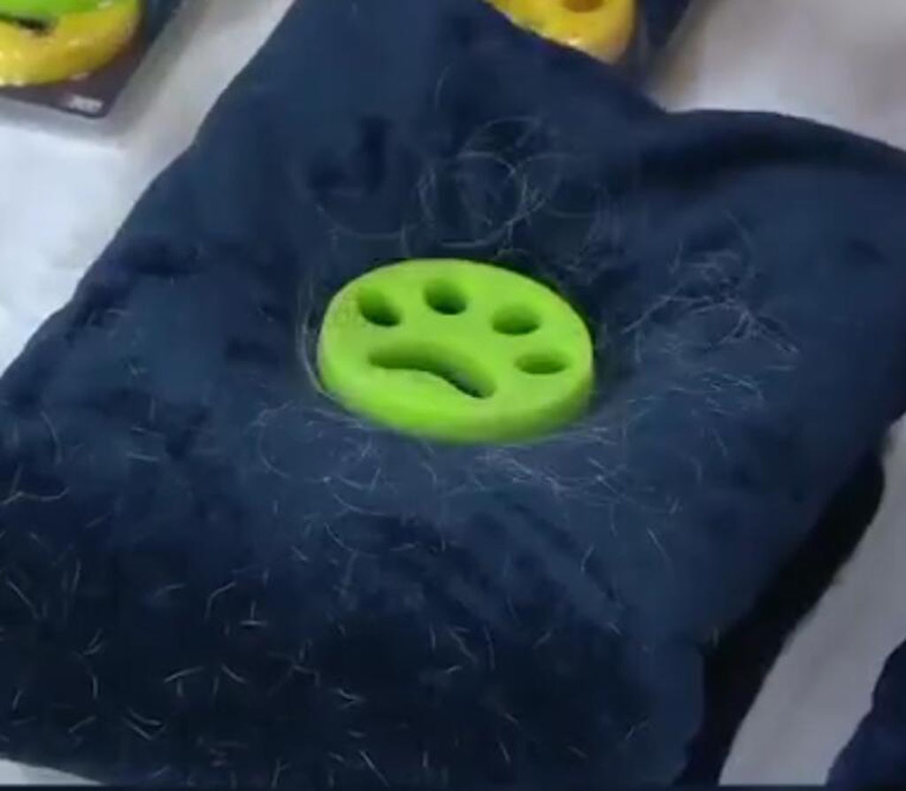 Limpiazo de Pelo de Mascotas Lintero para ropa de mascotas Coger y eliminar pelo de perros y gatos del lavado — imagen 3