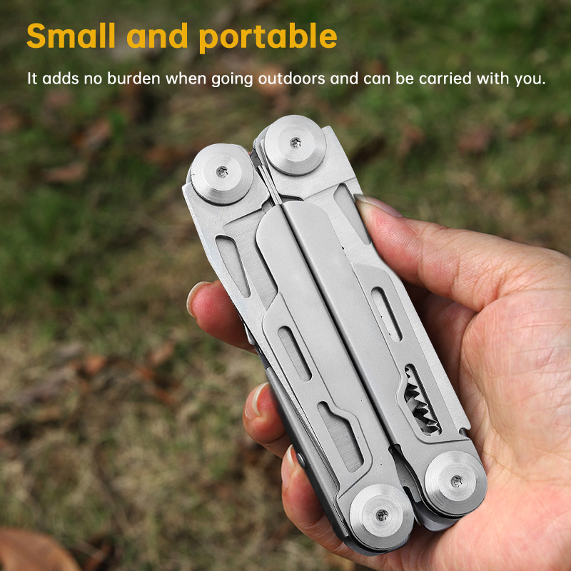 Alicates Multiherramienta 12 en 1 con Equipo de Supervivencia Profesional, para Camping, Caza y Pesca | Regalo Perfecto para Hombres — imagen 6