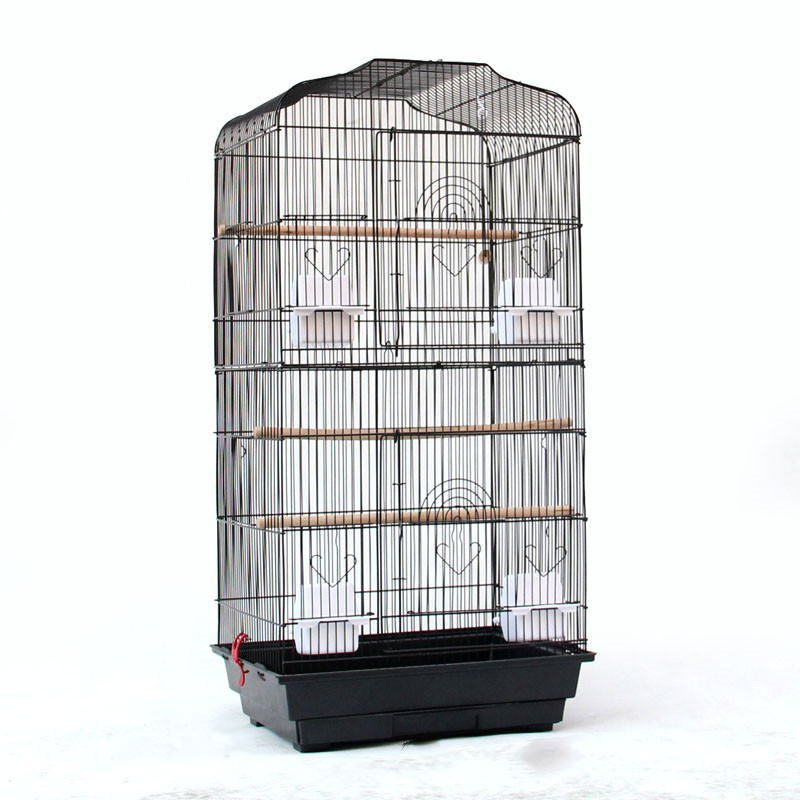 Caja Portátil para Exposición de Mascotas con Alambre y Madera — imagen 1