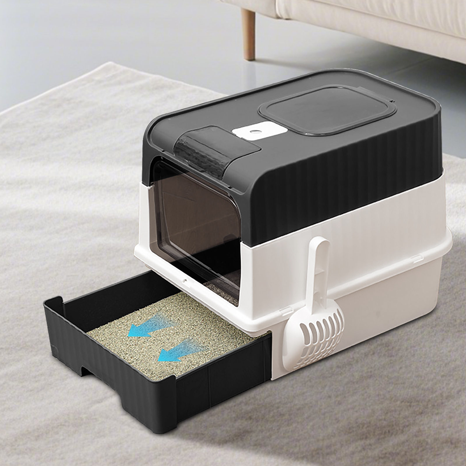 Solo Recogida en Tienda - Cubo Mágico para Gatos de Lecho de Arena — imagen 39