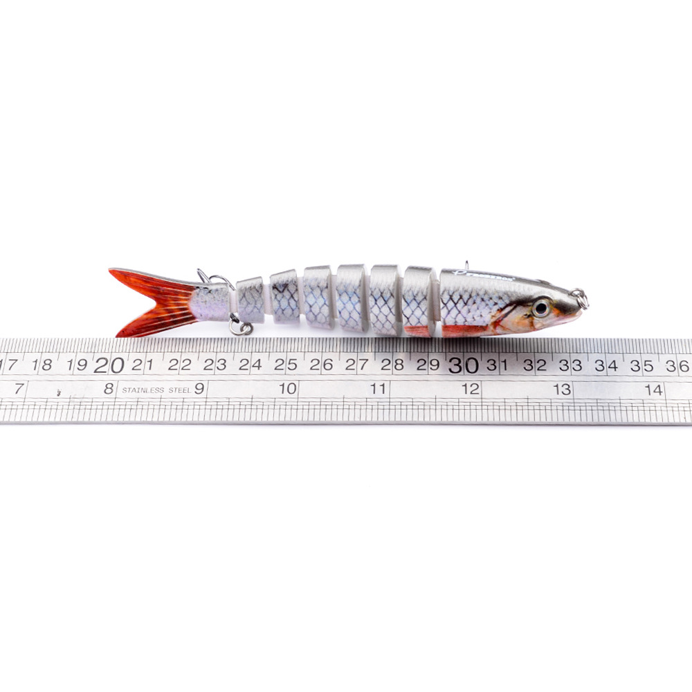 Lureres Artificiales para Pescar Lucio Multisecciones Unidas Secciones Duras de Tiro Lazo para Peces Lucio y Carpín — imagen 2