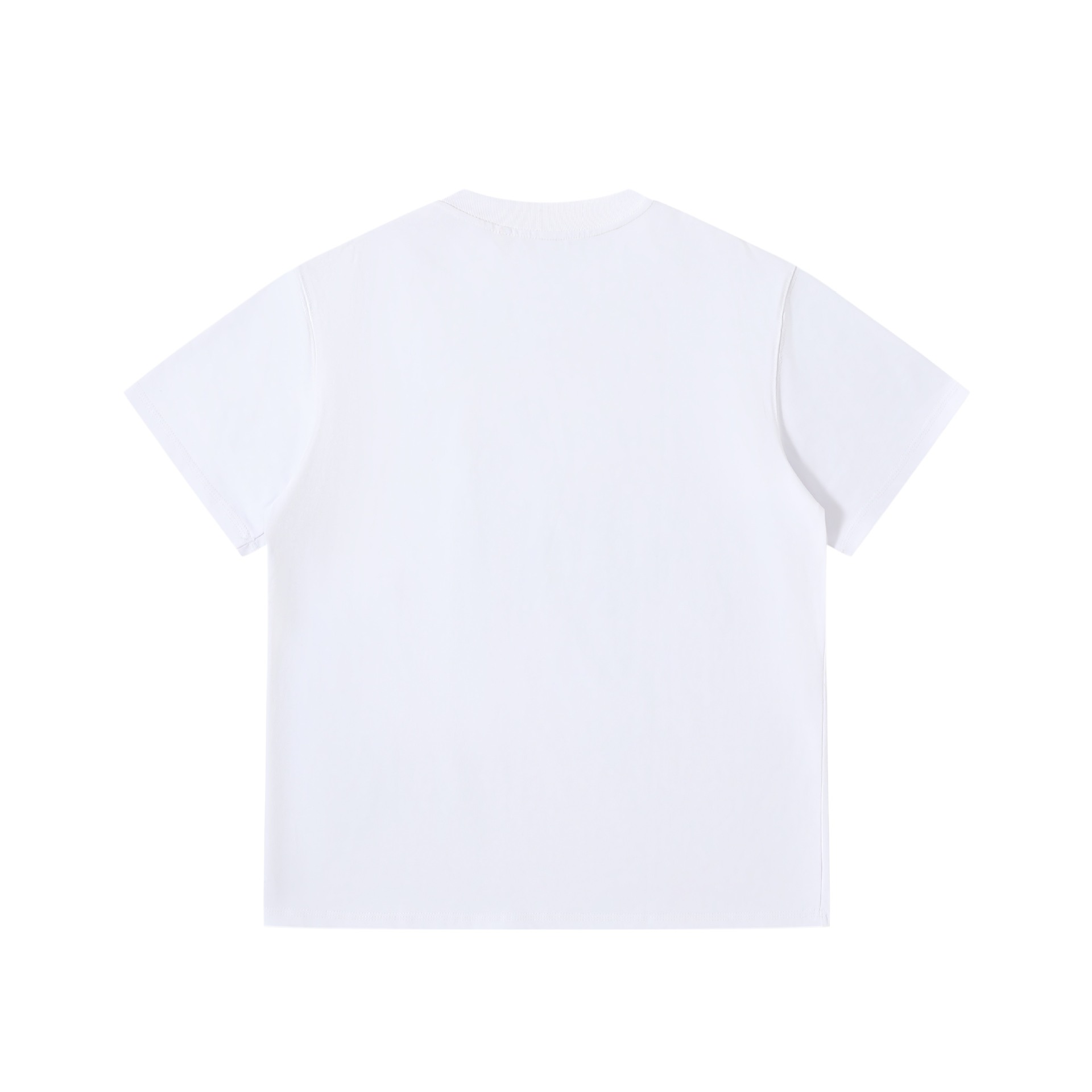 Trendy Duck Print Round Neck Loose Unisex Short Sleeve T-Shirt — image 5