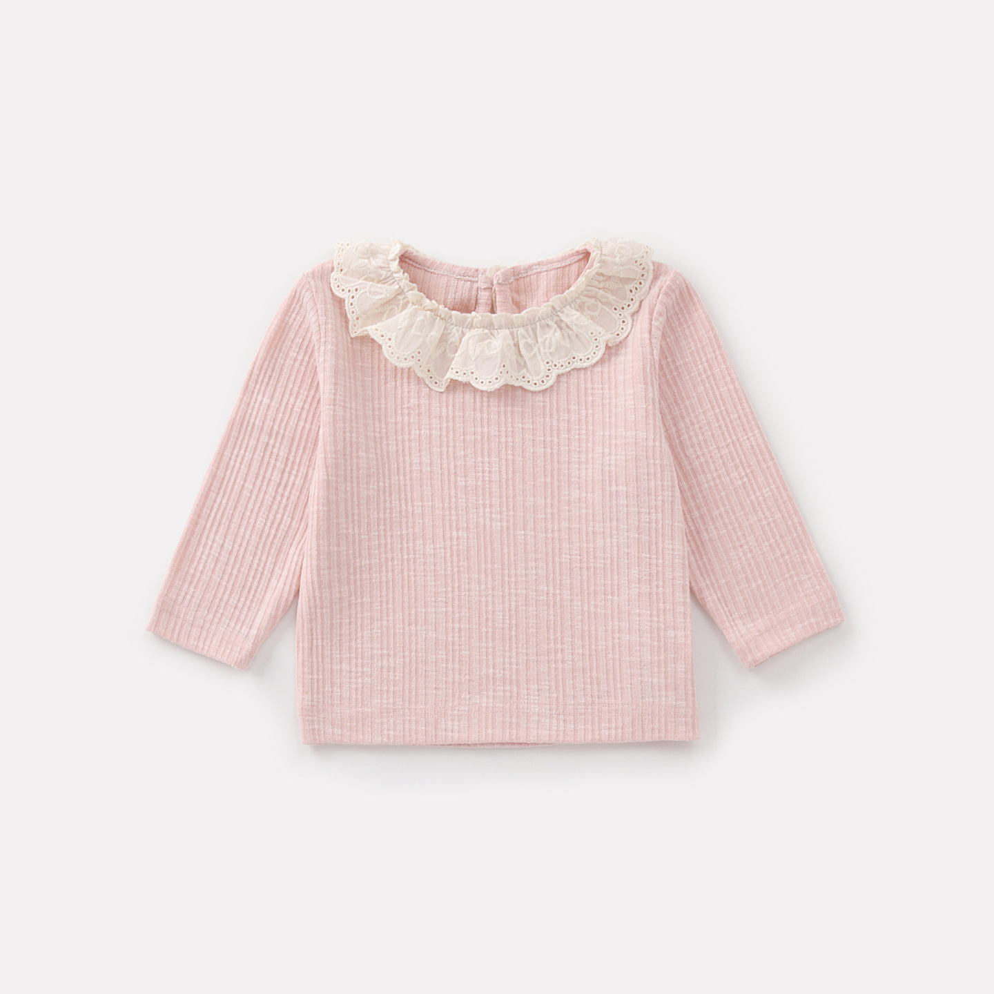 Rabbit Ears Overalls Set, Baby Girl Ruffled Shirt Bodysuit Two-Piece Outfit — image 8