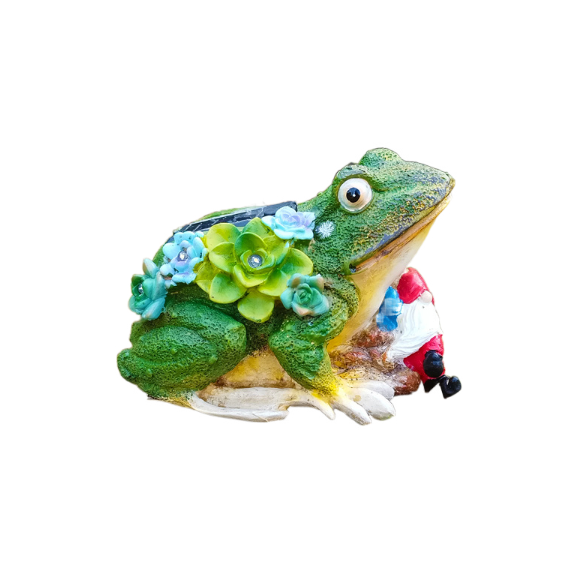 Solar powered outdoor animal statue sprite ornaments — image 1
