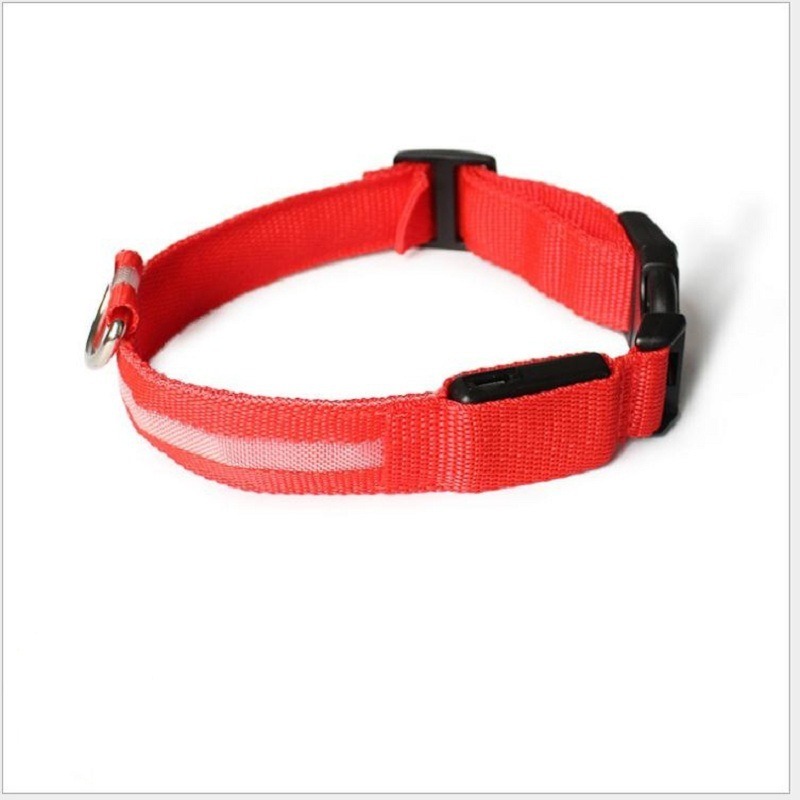 Led Pet Collar Glow Collar Pet Belt Mesh Rechargeable Neck Ring Usb Rechargeable Dog Cord Collar Battery — image 13