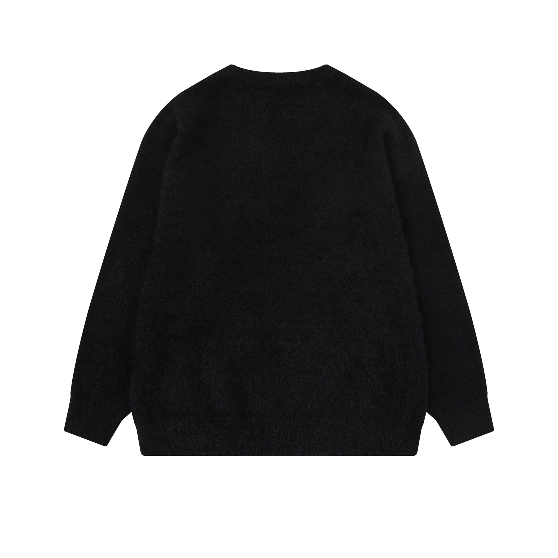 Cat jacquard scarf sweater — image 5