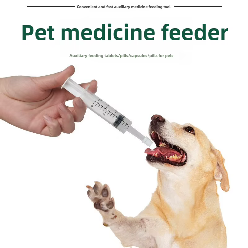 Dispensador de Medicamentos en Tubo para Mascotas Caninas y Felinas Universal para Alimentación de Perros y Gatos — imagen 2