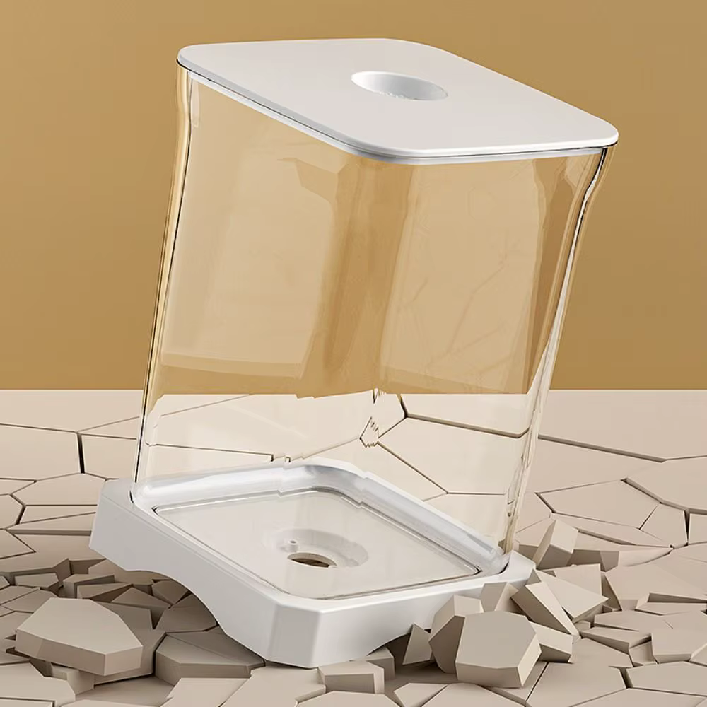 Pecera de Acrílico para Betta, Extraíble, de Alta Transparencia, Mini Pecera para Peces Dorados con Orificio para Alimentar, Pecera Pequeña de Paisajismo — imagen 2