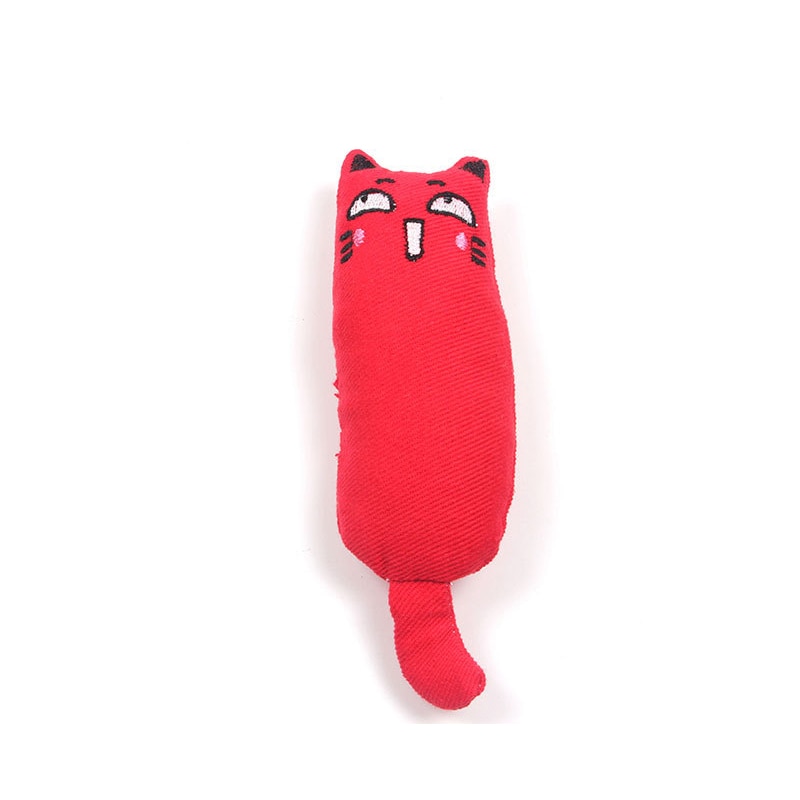 Rustle Sound Catnip Toy Cats Products for Pets Cute Cat Toys for Kitten Teeth Grinding Cat Plush Thumb Pillow Pet Accessories — image 9