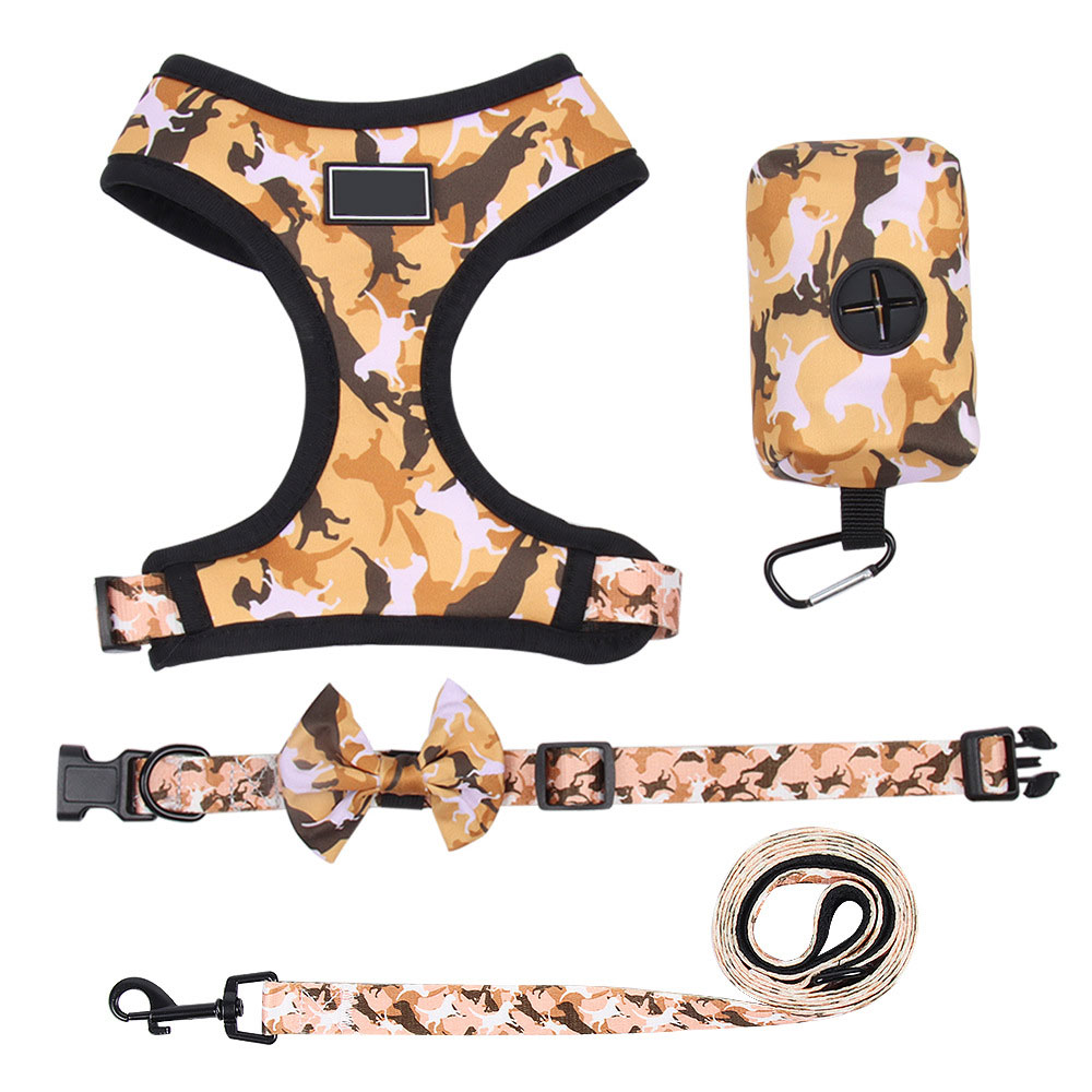 New Pet Leash Undershirt Type Dog Chest Strap Set Of Small And Medium-Sized Dog Walking Rope — image 8
