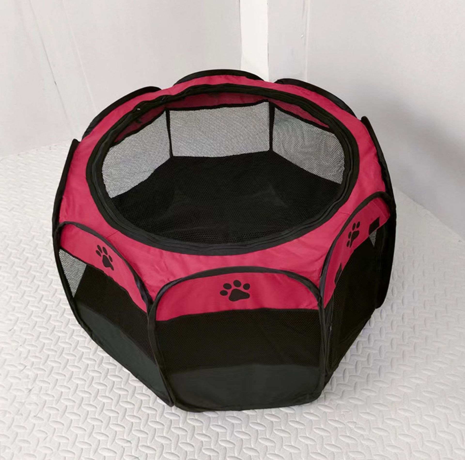 New Cat Kennel Dog Kennel Detachable And Washable Octagonal Pet Cage Waterproof Oxford Cloth Grab Dog Tent Octagonal Fence — image 3