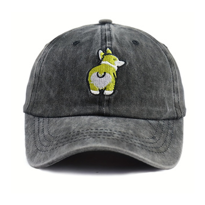 2 gorras de béisbol - Regalos de perro para mujeres, regalo para amantes de perros, regalo para papá en el Día del Padre, regalo para mamá de perro, gorra de béisbol bordada y ajustable — imagen 3
