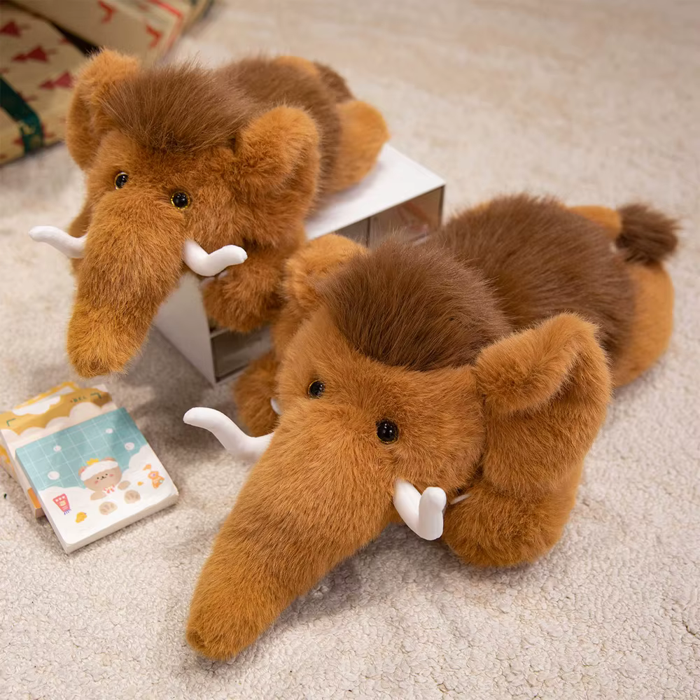 Mamut de Peluche Realista para Decoración Hogareña, Juguetes para Niños y Adultos, Regalo Navidad Cumpleaños — imagen 4