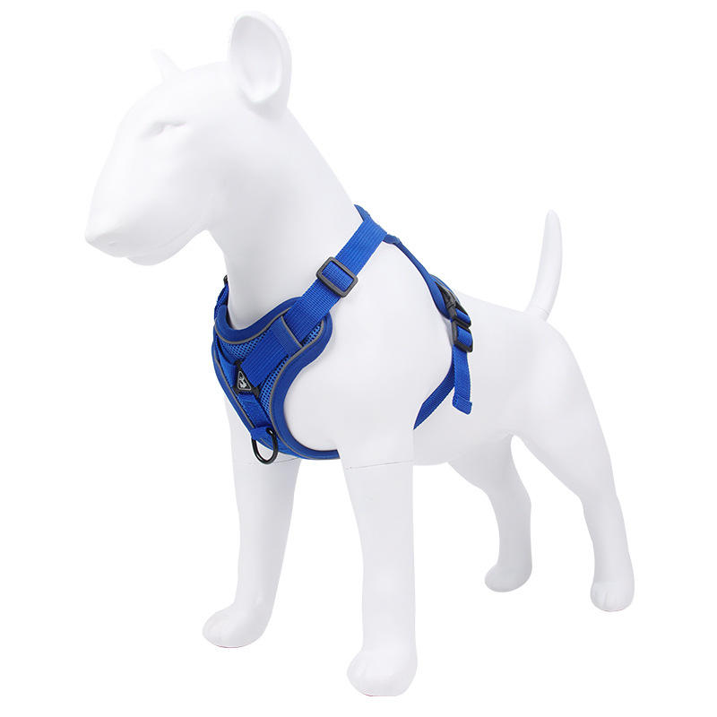 Cinturón de paseo reflectivo y respirable para perros con estilo de chaleco — imagen 8
