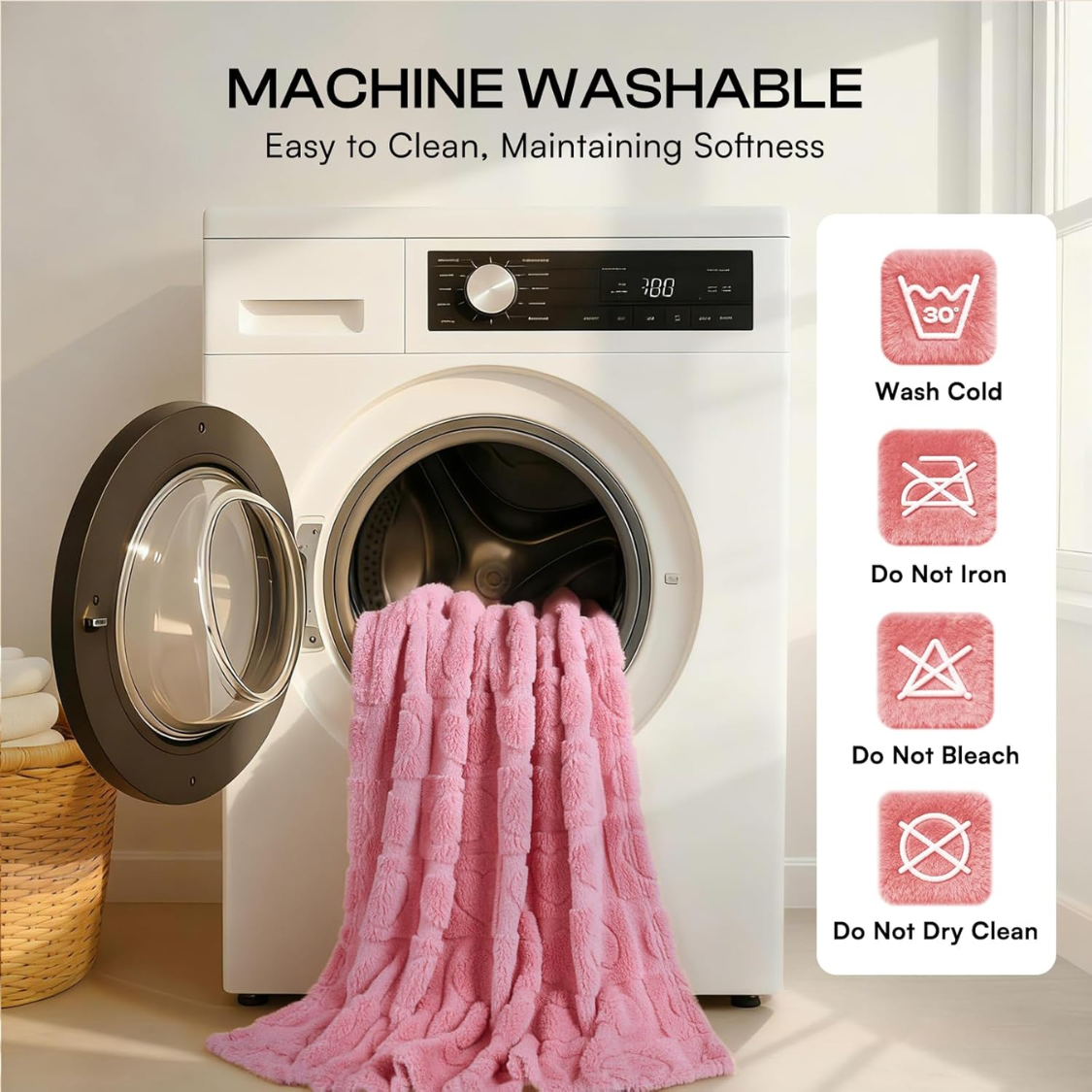 Manta para Perros Pequeños Limpieza Lavable Cama de Mascotas Cubierta de Felpa Suave y Plush con Alfombrado Premium 300GSM Manta Calmante para Gatos y Perros Indómitos — imagen 4