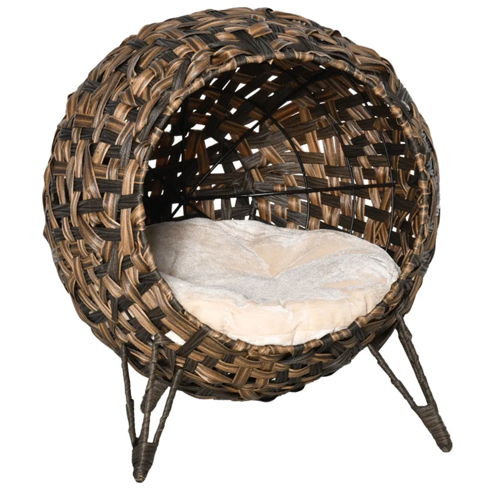Cat Bed/Cat House -Brown — image 5