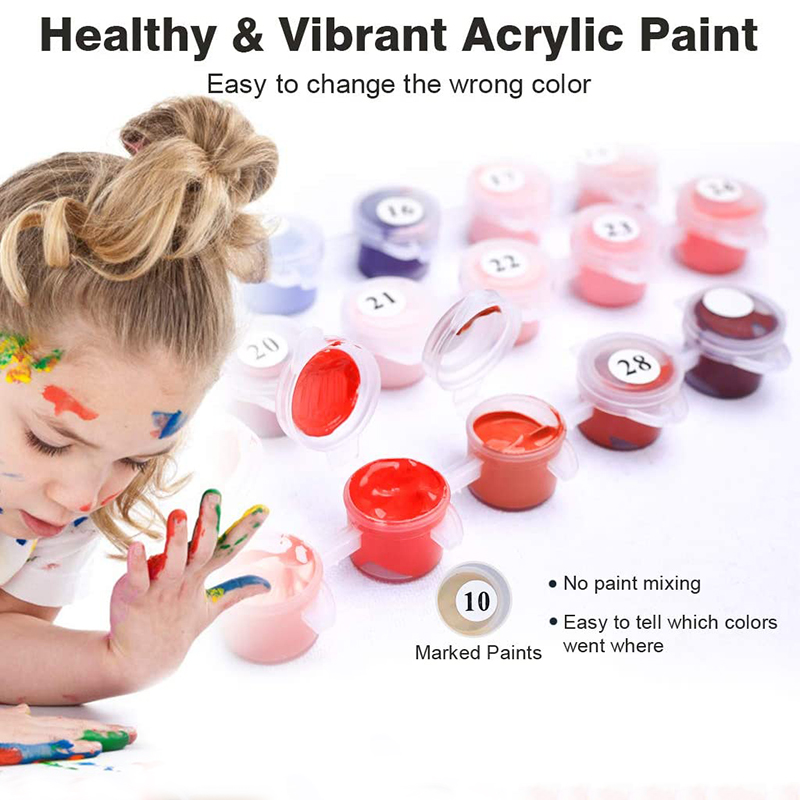 Digital Oil Painting Photo Customization Landscape Character Animal Flower Combo Box