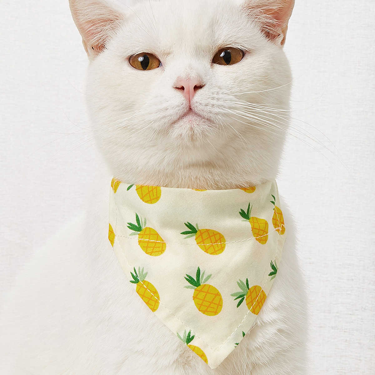 Pet Supplies Pet Saliva Towel Cartoon Pet Dog Collar Cat Triangle Towel Collar Pet Triangle Towel — image 7