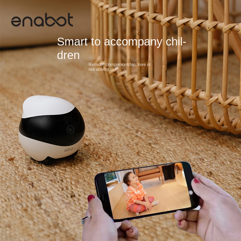 Enabot Whole House Mobile Camera Wireless Monitor Ebo Robot Home Smart Walking Electronic Pet — image 1
