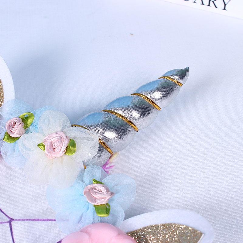 New Creative Indian Feather Lace Unicorn Dream Catcher Cute Girly Heart Room Decoration Birthday Gift — image 3