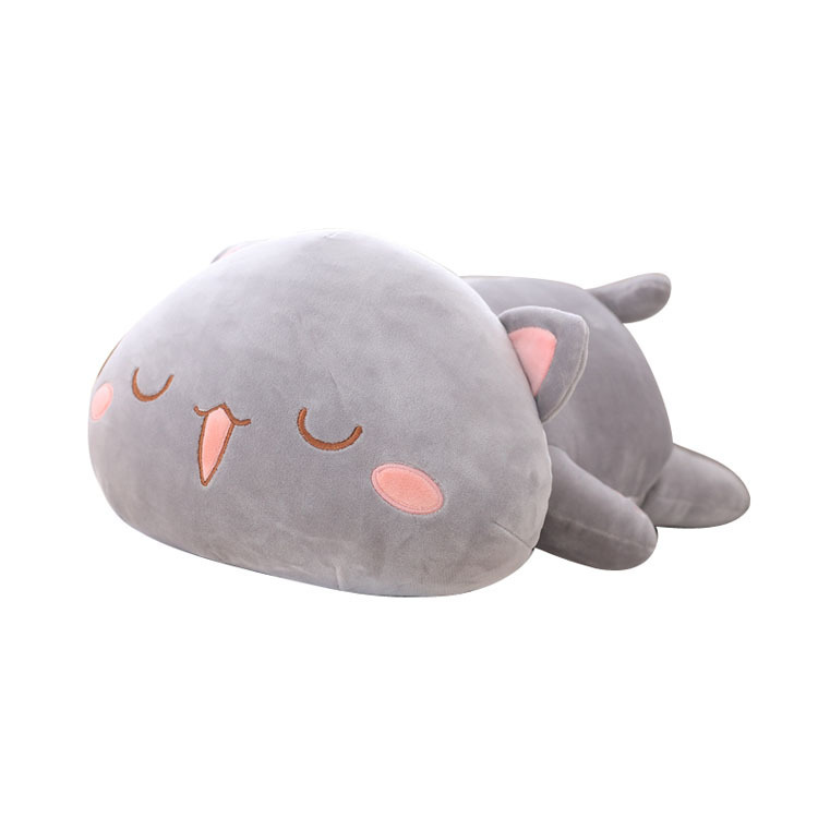 Gift Manufacturers Toys Plush Toys Black Cat New Doll Cute White Cat Girlfriend — image 5
