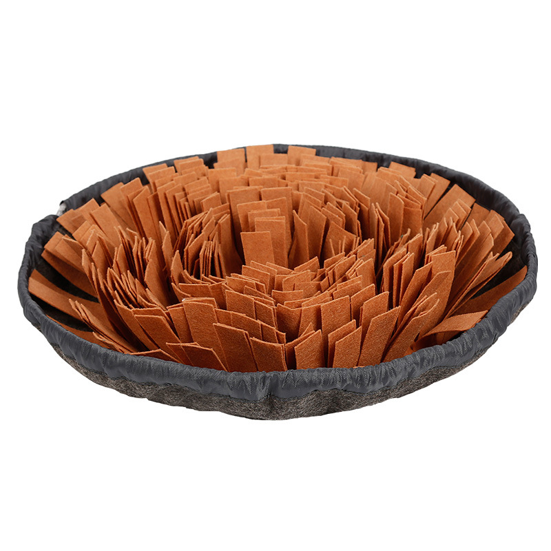 Slow Feeding Sniffing Mat Pet Toy Dog Food Dispensing Multi-Color Stress Relief Training Sniffing Dog Bowl — image 2