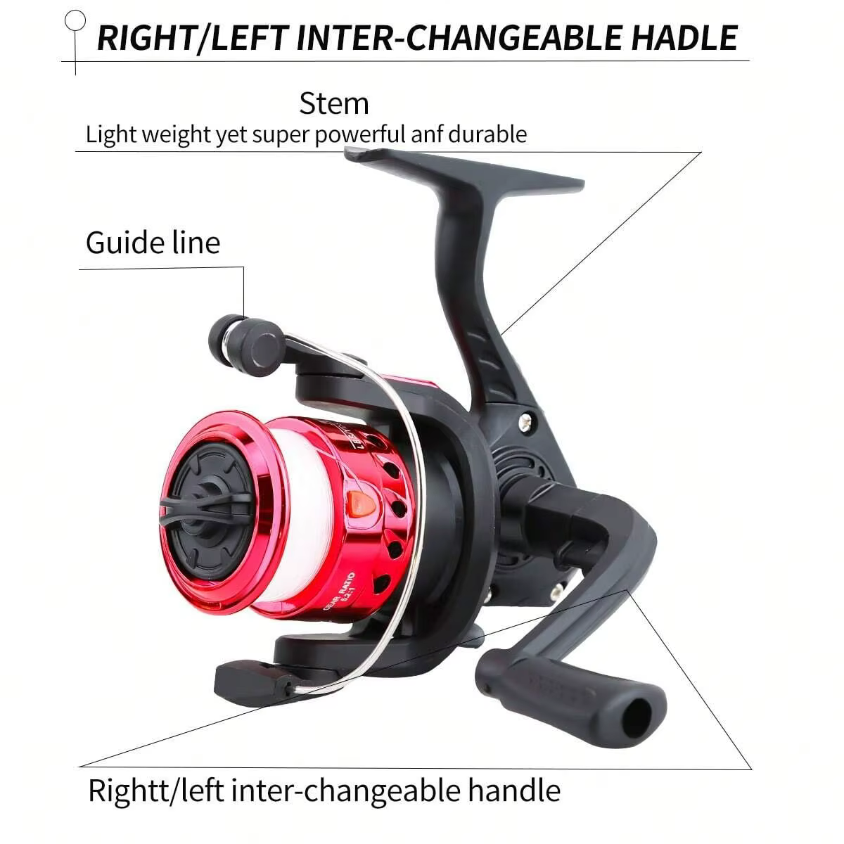 Beginner Fishing Rod Reel Combo Telescopic Spinning Fishing Pole Portable Starter Kit for Outdoor Freshwater Saltwater Fishing — image 4