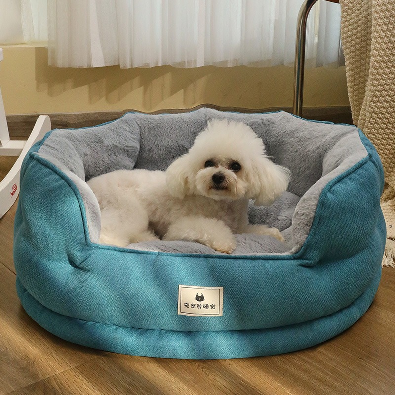Doghouse Winter Warm Four Seasons Universal Small Dog Teddy Bichon Dog Bed Sofa Netflix Cat Nest Pet Supplies — image 4