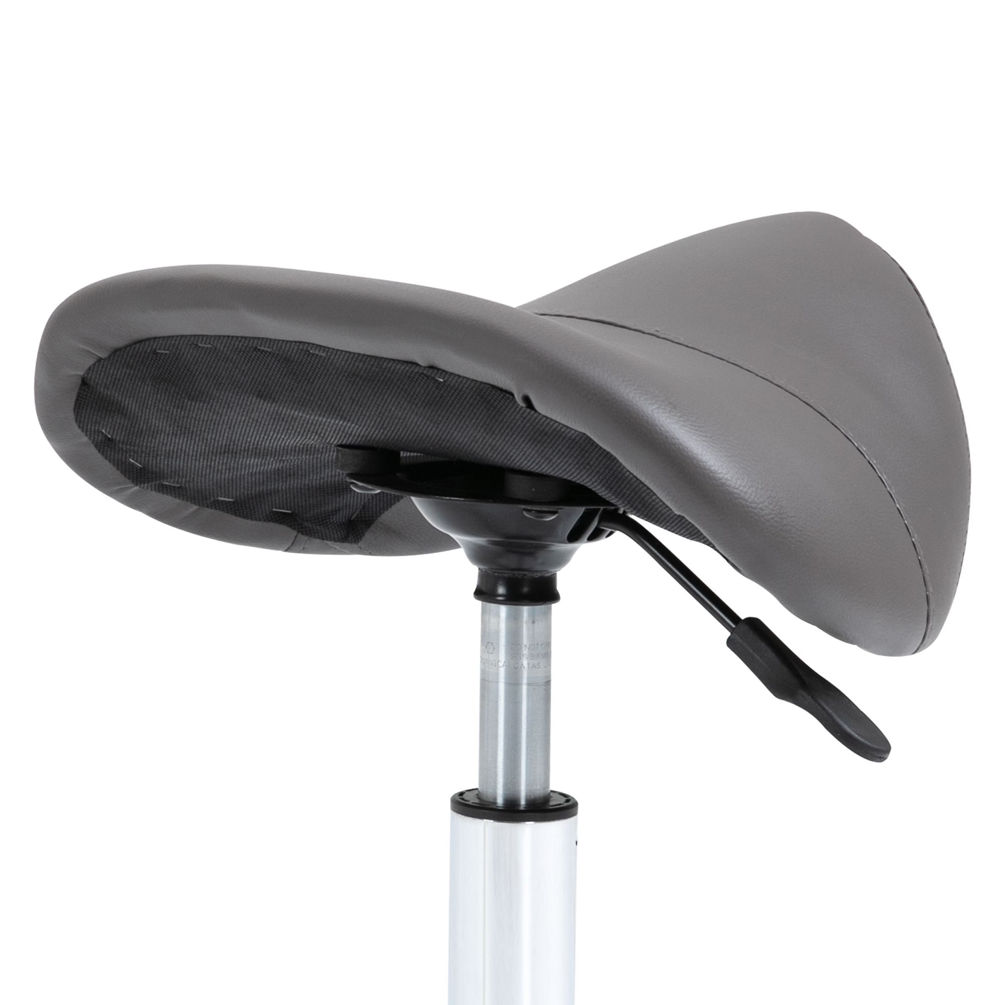Silla de Equilibrio para Sillas de Monte Ergonómica Cuero PU Ajustable de Altura Hidráulico Cátedra de Spa Gris — imagen 8