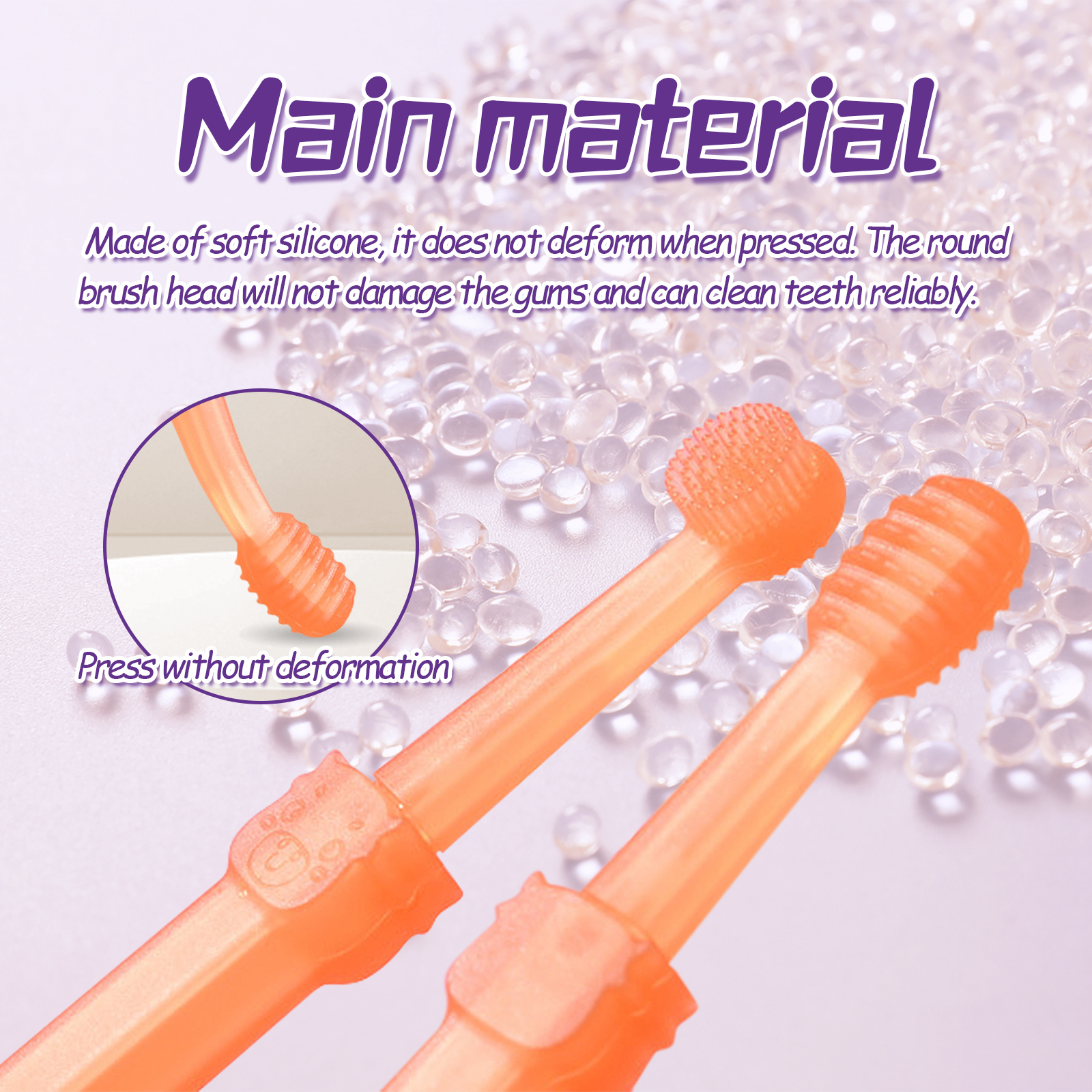 Pet Toothbrush For Dogs, Pet Oral Cleaning Dental Stains Dental Health Care — image 7