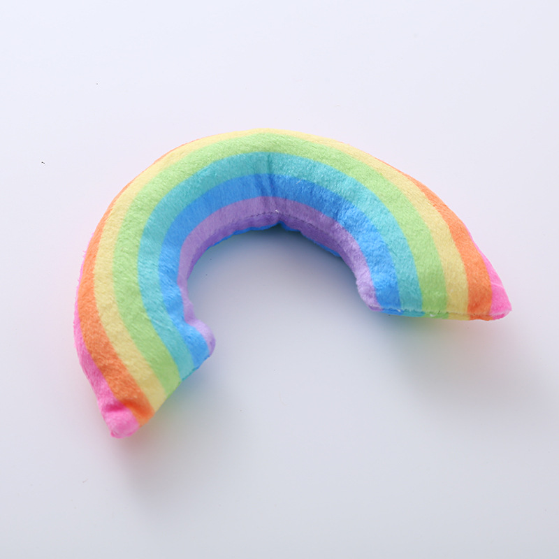 Pet Supplies Cat Toy Rainbow Bridge Pillow with Catnip and Cat Mint — image 7