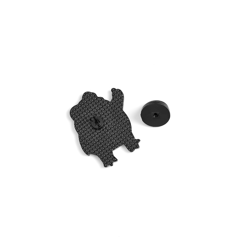 Funny Frog Enamel Pin Custom Cool Animal Brooches Bag Lapel Pin Cartoon Froggy Badge Jewelry Gift for Friends — image 5