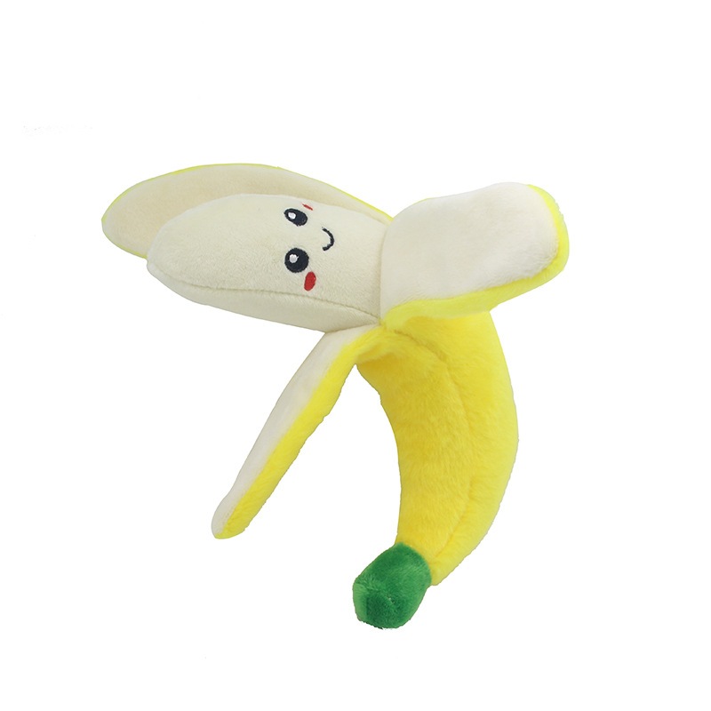 Pet Plush Sound Toys Fruits and Vegetables Dogs and Cats Educational Toys Supplies Cactus, Corn, Eggplant — image 3