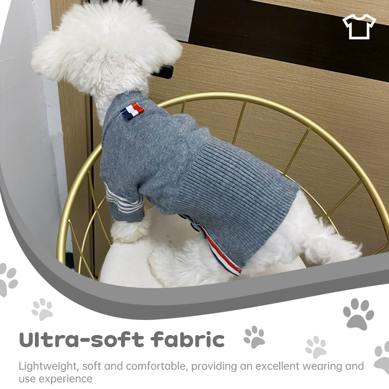 Pet Knit Cardigan - Bear Design (For Dogs & Cats) — image 6