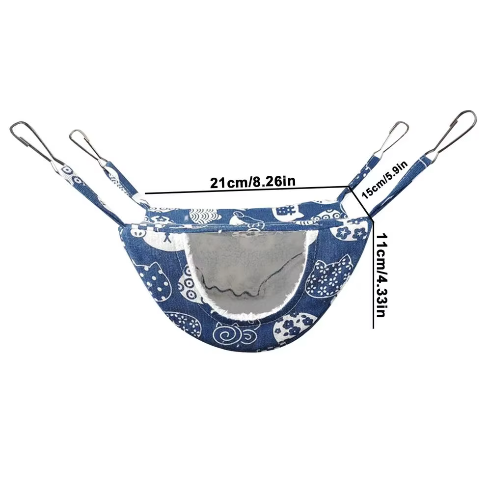 Ferret Hammock for Cage ，Guinea Pig Hideout Mouse Hammock Ferret Bed, Hamster Bed, Hanging Hammock, Warm Bed for Ferret, Chinchilla — image 3