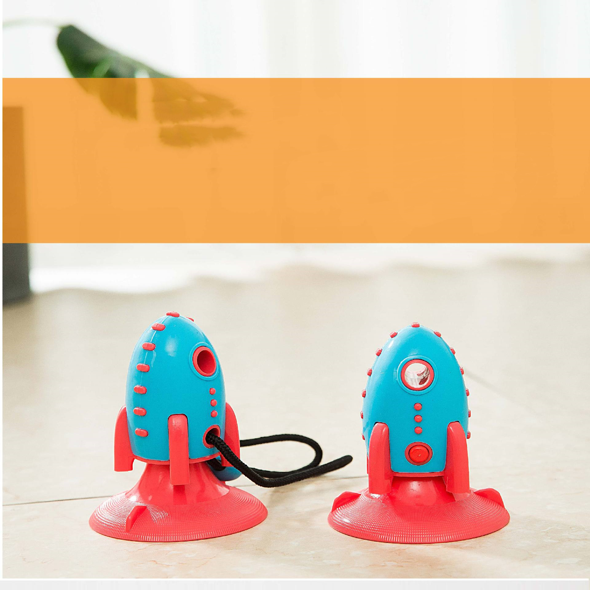 Juguetes de Perro Rocket Dog Toys con Alimento que Sale - Juguetes Resistentes a Mordeduras para Mascotas — imagen 4