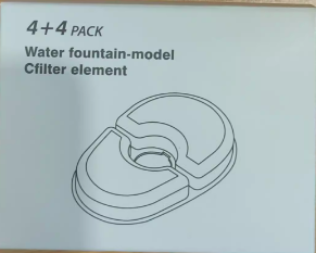 Dispensador de agua para gatos inteligente, inalámbrico, sin enchufe, automático, con filtro de circulación — imagen 2