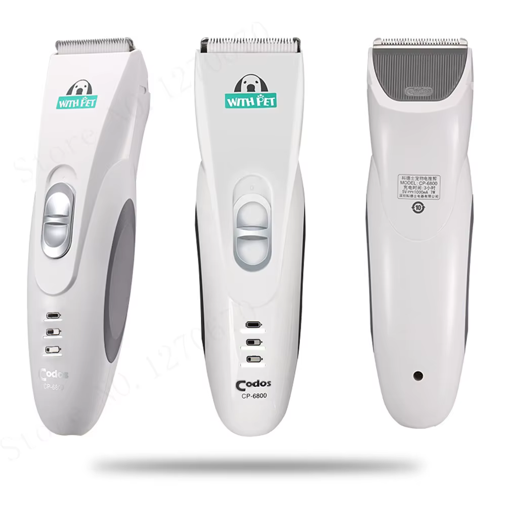 Codos CP-6800 Professional Dog Hair Trimmer Rechargeable Electric Pet Clipper Cat Grooming Shaver Cutter Animals Haircut Machine — image 2