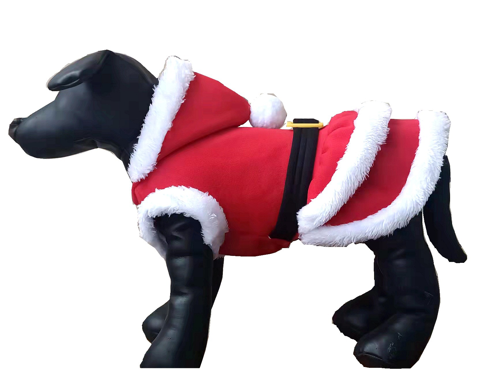 Ropa para mascotas con ropa de peluche para perros pequeños, ropa de invierno y verano con trajes de Papá Noel para gatos y perros — imagen 6