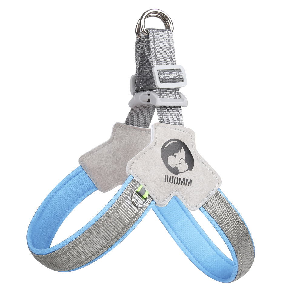 Dog Harness Chest Strap for Small and Medium Dogs, Reflective Leash for Outdoor Walking, Anti-Pull Design for Corgi, Bichon — image 12