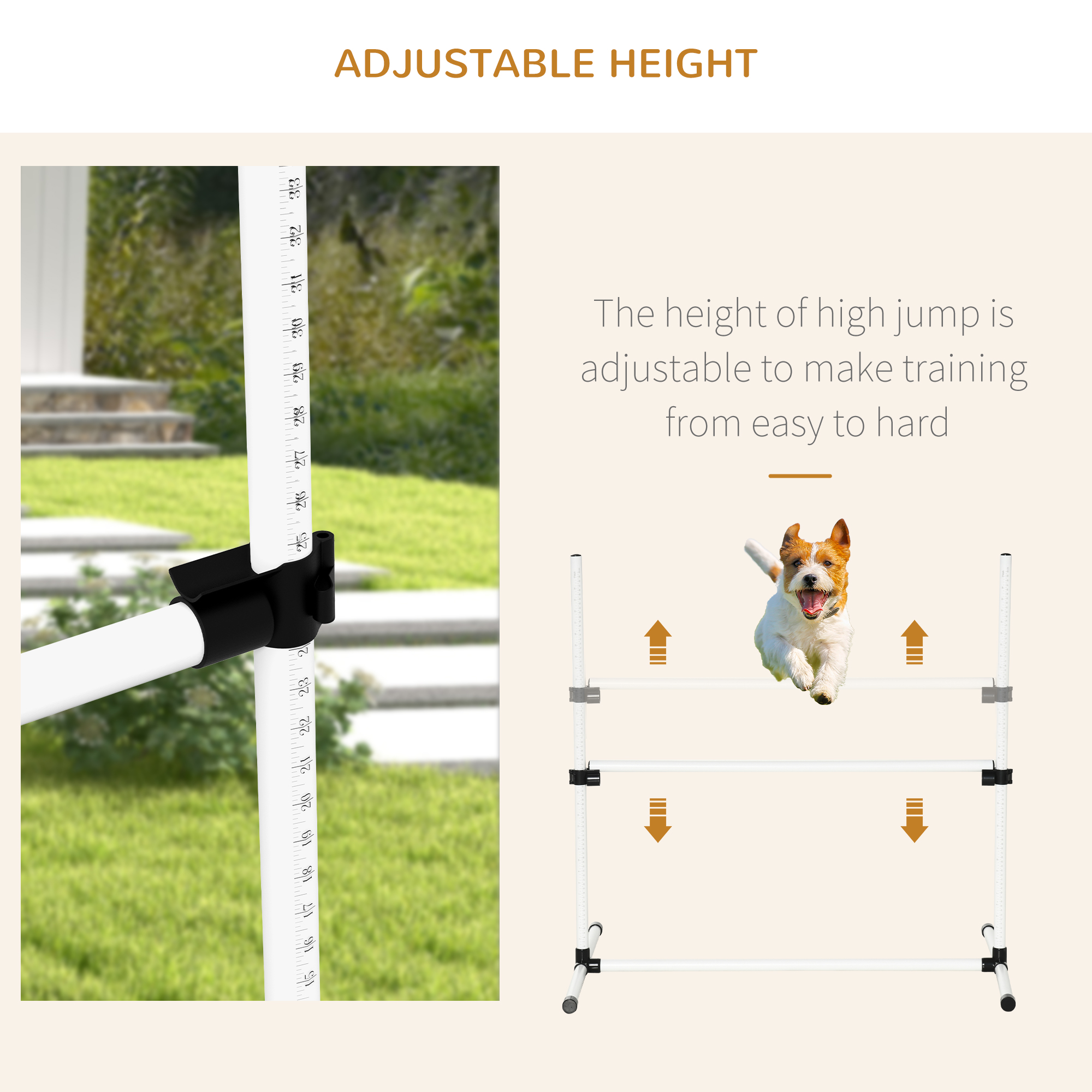 4-piece Dog Agility Training Equipment With Height-adjustable Jumping Poles — image 9