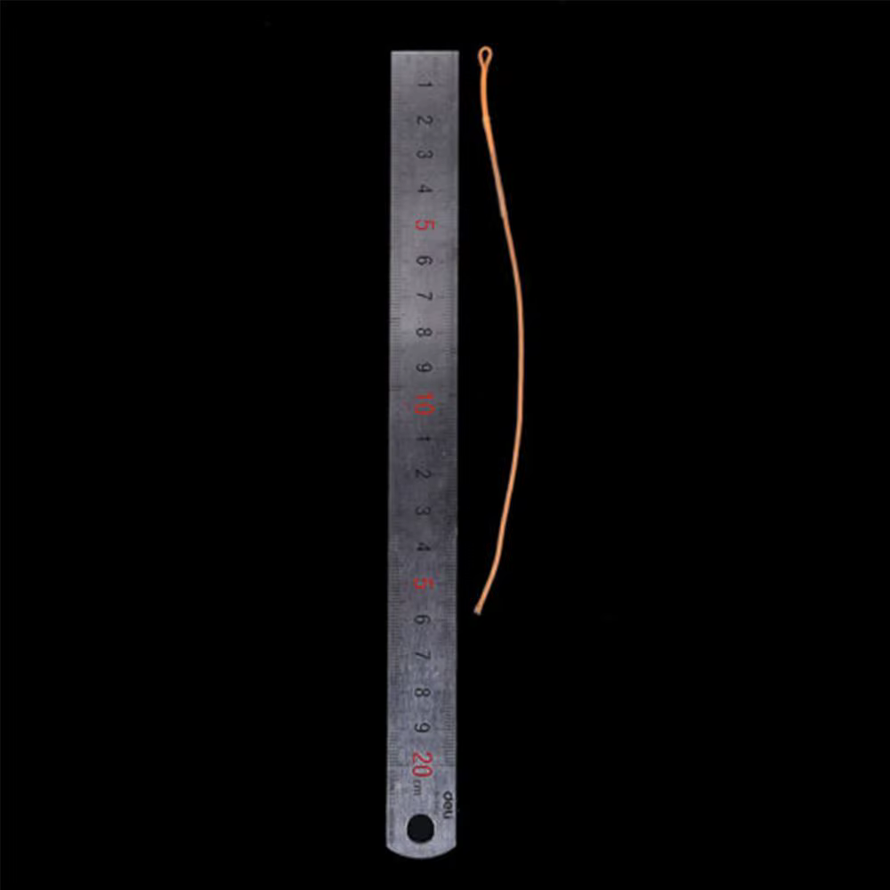 10pcs/Set Fly Fishing Braided Line Loop Connector Leader Loops 50LB 30 LB 20 LB Fishing Lines — image 2